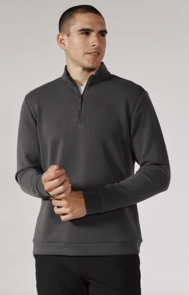 Rev Quarter Zip Pullover -  Anthracite