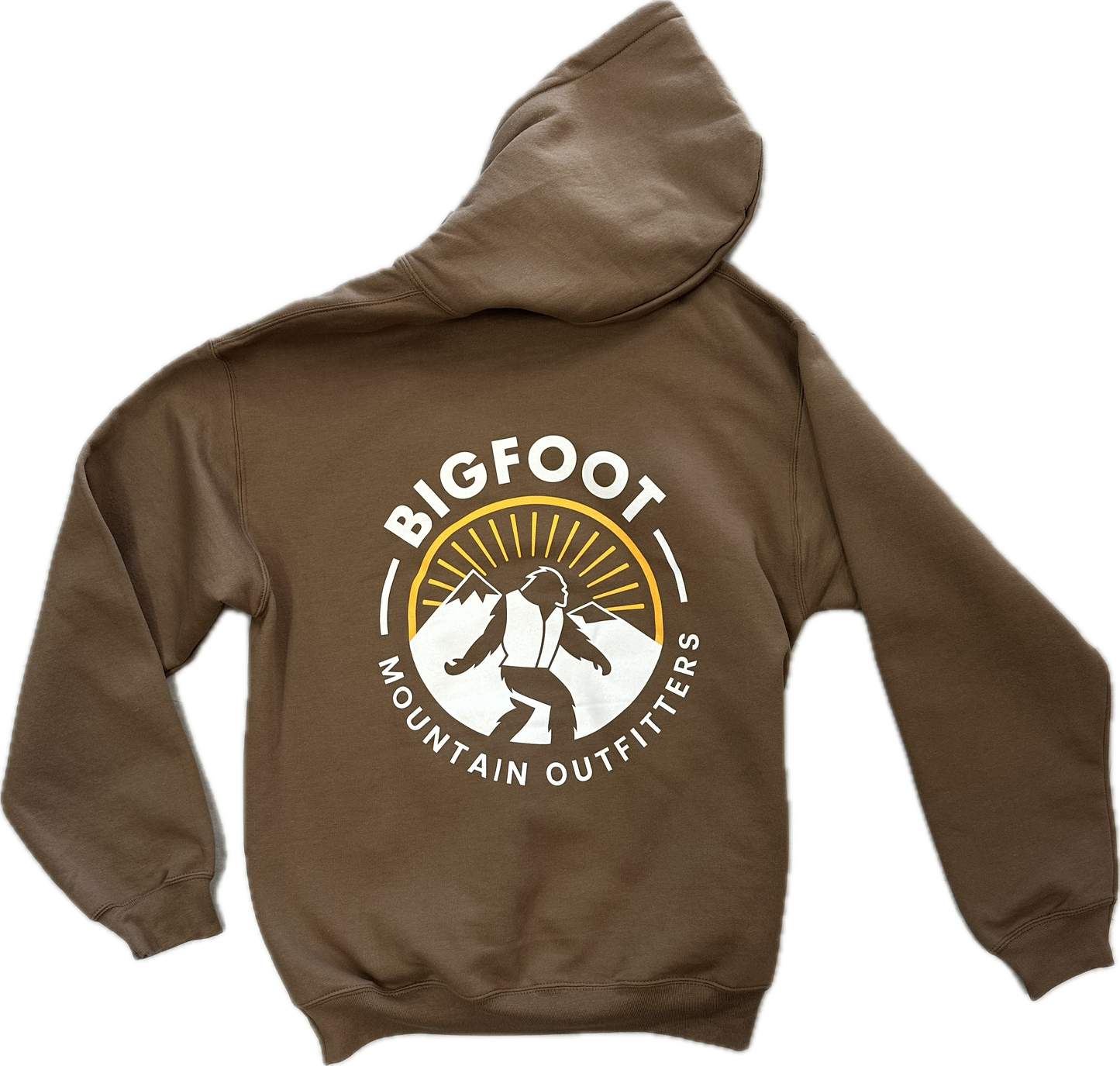 Bigfoot Mountain Outfitters Hoodie Brown