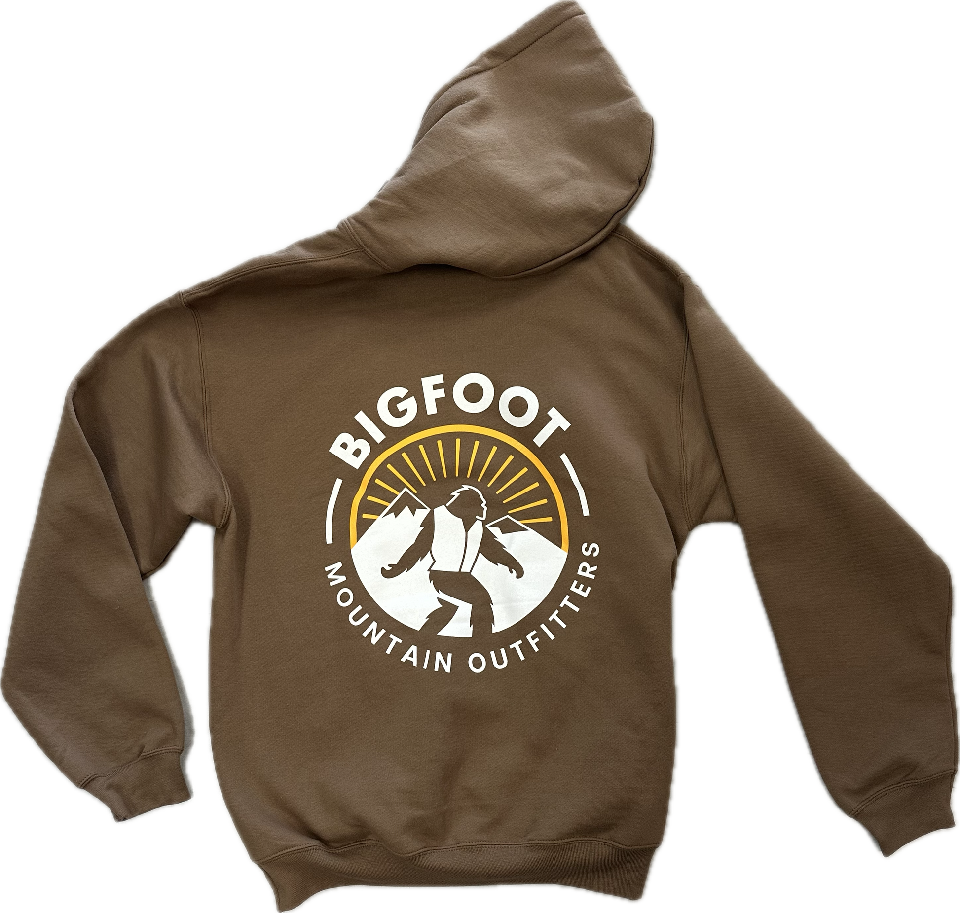 Bigfoot Mountain Outfitters Hoodie Brown