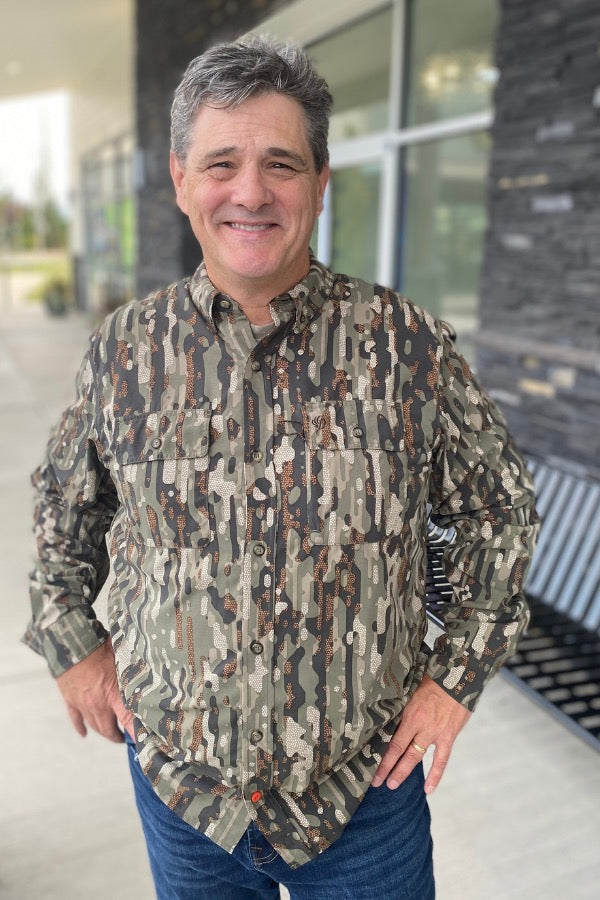 Duck Camp Lightweight Camo Dress Shirt