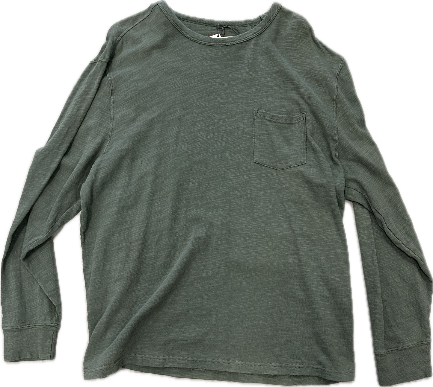 One Pocket L/S Crew Tee