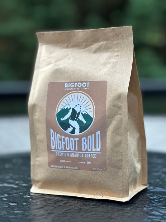 Bigfoot Bold Premium Dark Roast Coffee - Whole Beans 12oz/340G