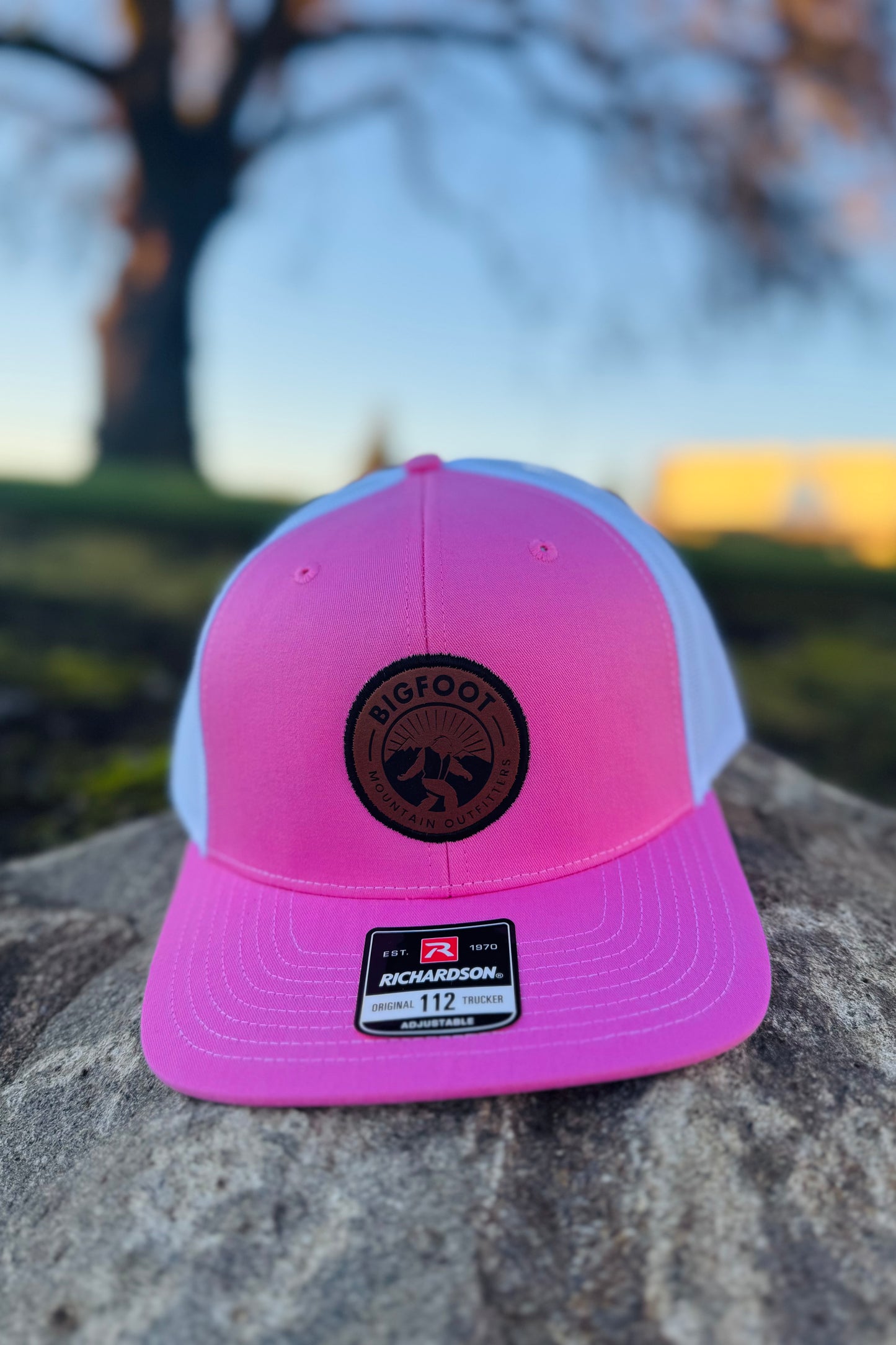 BMO Mesh Back Hat -Original Patch Logo Hat