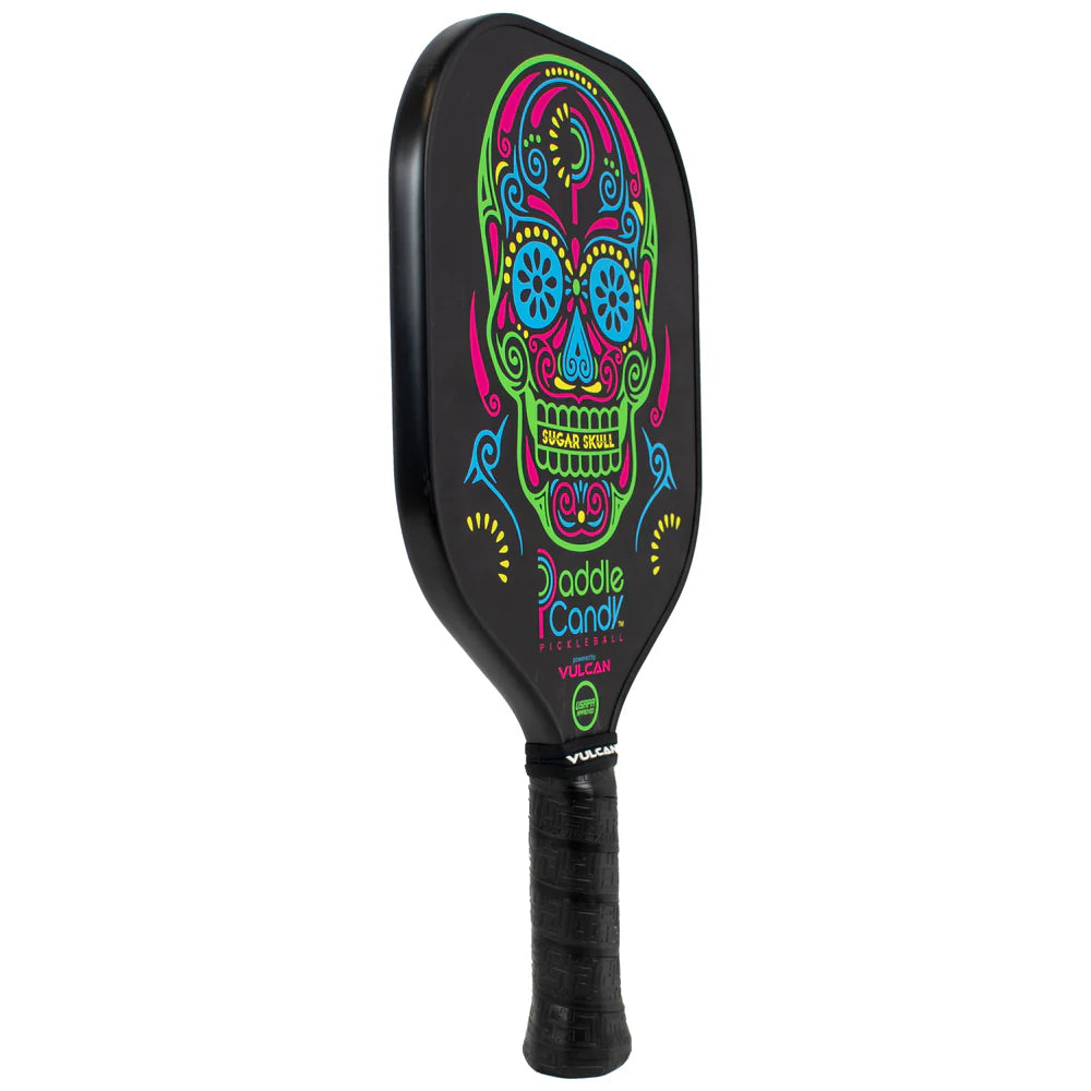 Vulcan Paddle Candy Sugar Skull Pickleball Paddle