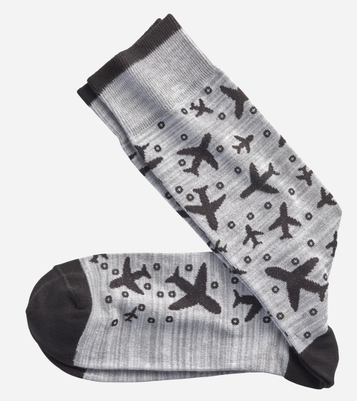 Airplane Novelty Sock