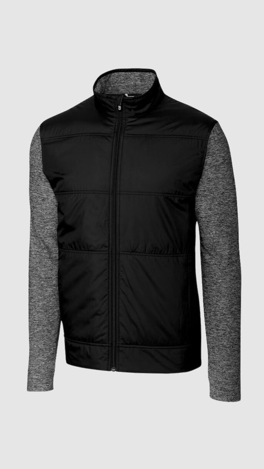 Stealth Hybrid Quilted Full Zip Windbreaker